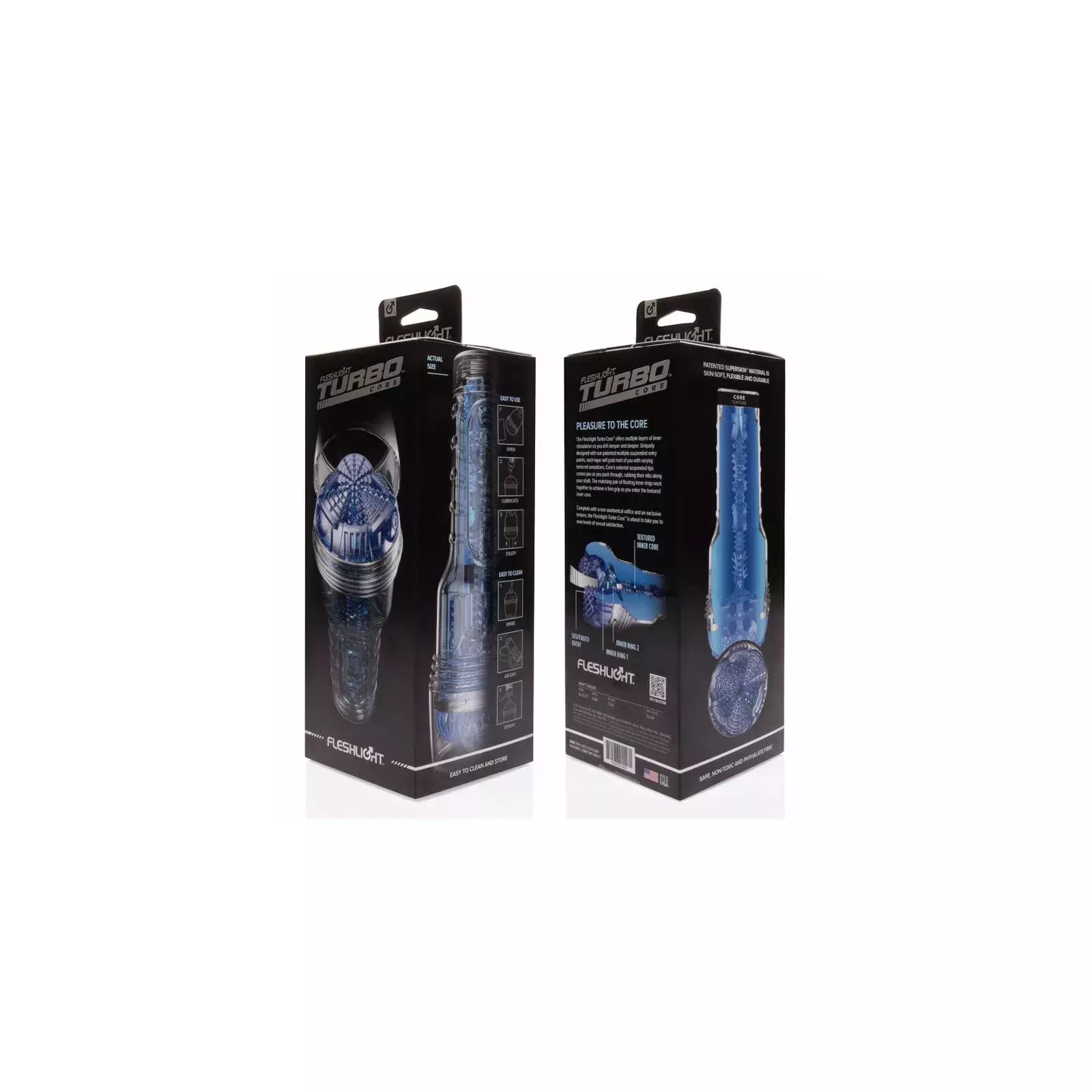 FLESHLIGHT - TURBO CORE BLUE ICE, D-231857 Photo 4