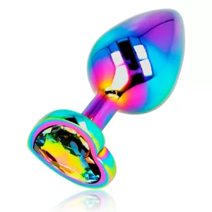 OHMAMA ANĀLAIS KORĶIS IRIDESCENT HEART - VIDĒJS