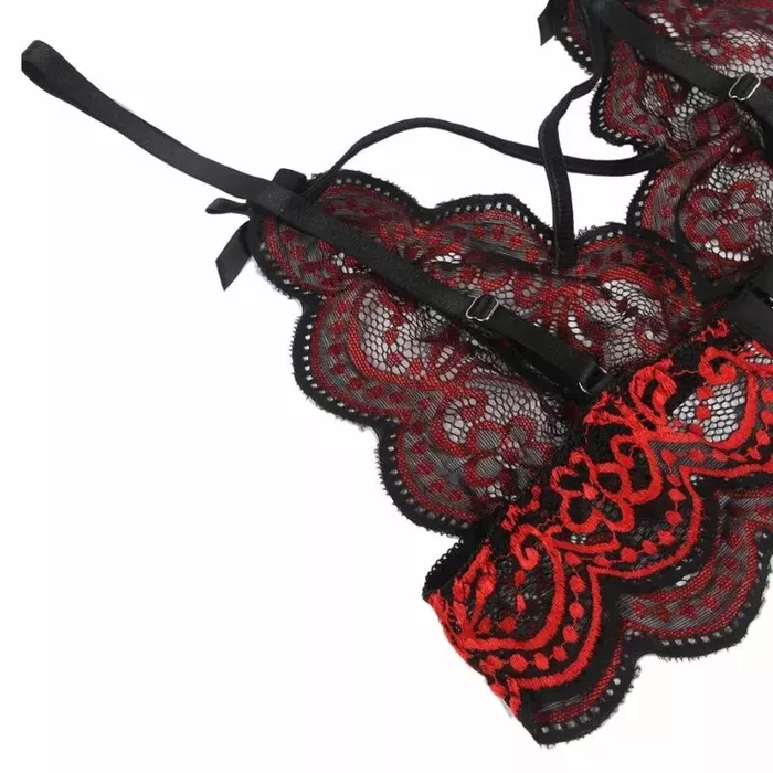 Lingerie set SUBBLIME D-231072 — lace top & panties Photo 6