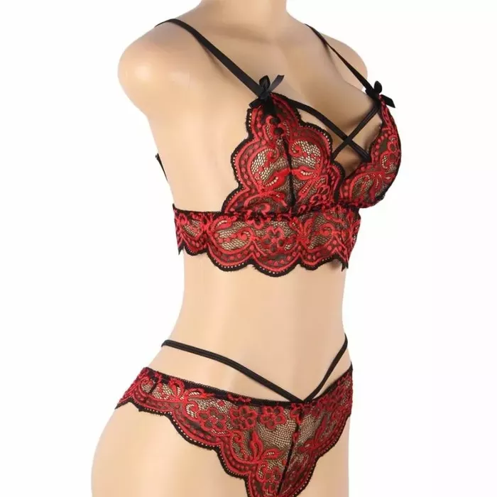 Lingerie set SUBBLIME D-231072 — lace top & panties Photo 9