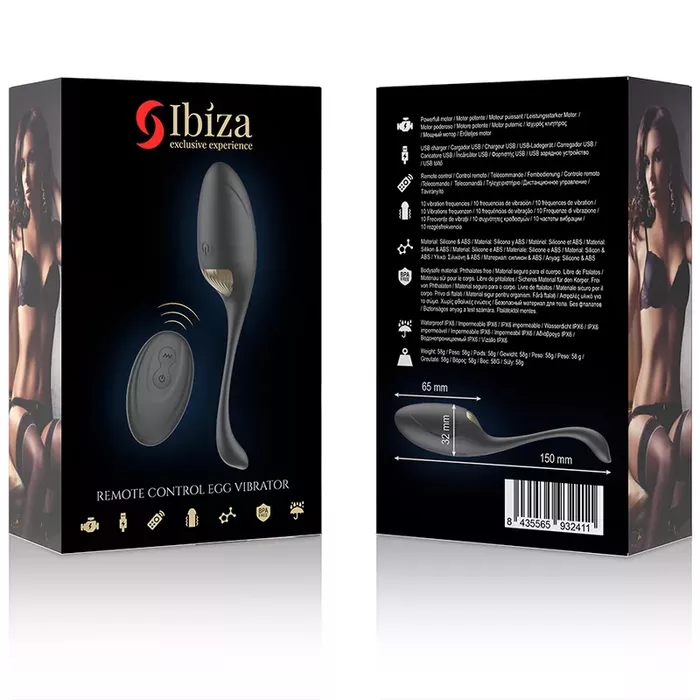 Egg vibrator ibiza+ IBIZA REMOTE CONTROL EGG VIBRATOR Photo 6