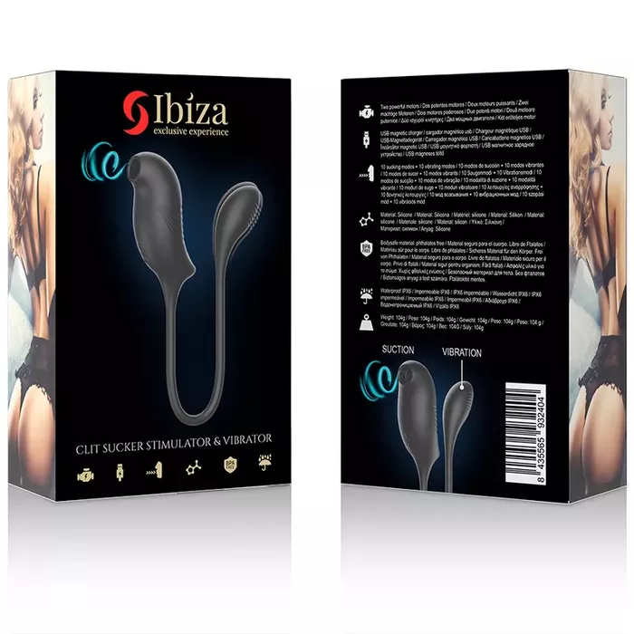 Klitorālais stimulators un vibrators ibiza+ IBIZA CLIT SUCKER Photo 7
