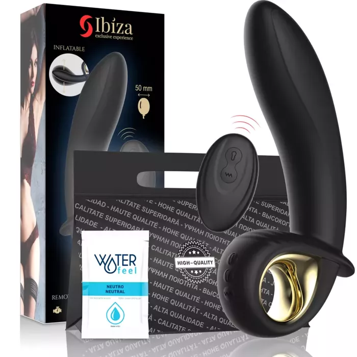 Inflatable vibrator ibiza+ IBIZA REMOTE CONTROL INFLATABLE VIBRATOR Photo 6