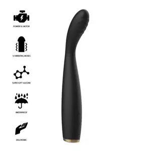 Vibrator ibiza+ IBIZA G-SPOT FLEXIBLE VIBRATOR — curved flexible G-spot stimulator