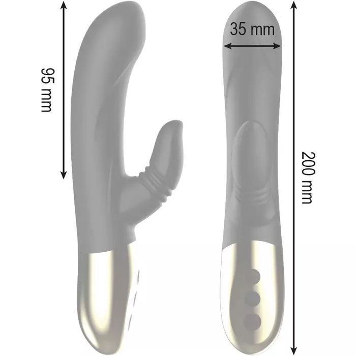 ibiza+ IBIZA LICKING RABBIT VIBRATOR — dual-stimulation vibrator Photo 5