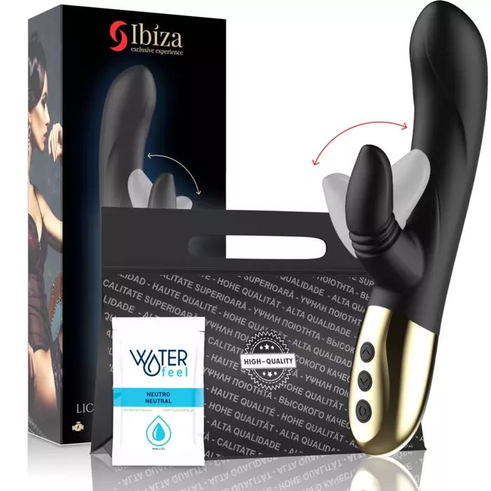 ibiza+ IBIZA LICKING RABBIT VIBRATOR — dual-stimulation vibrator Photo 8