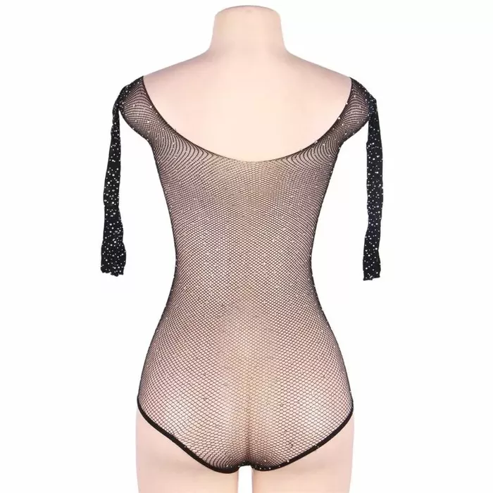 Боди SUBBLIME TEDDY с длинными рукавами, сетка S/M Photo 4