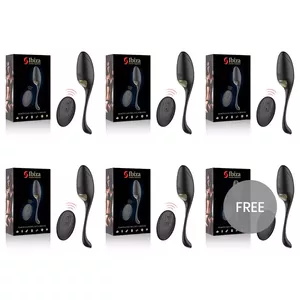 Vibrator (egg) ibiza+ REMOTE CONTROL EGG VIBRATOR 5+1 FREE — remote-controlled egg vibrator with wireless remote