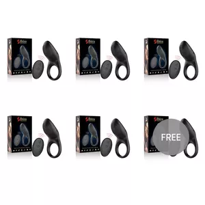 Ring vibrator ibiza+ D-231819 — remote control, 5 vibration modes + 1 free mode