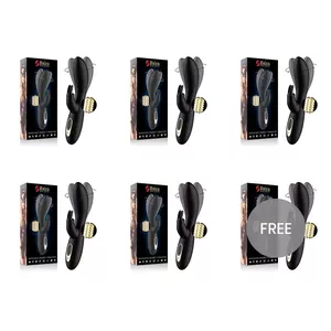 Rotating rabbit vibrator ibiza+ D-231825 — rotating rabbit vibrator with 5 vibration modes and 1 additional function