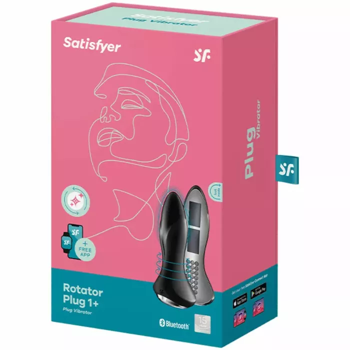 Anal vibrating plug SATISFYER Rotator Plug 1+ Photo 5