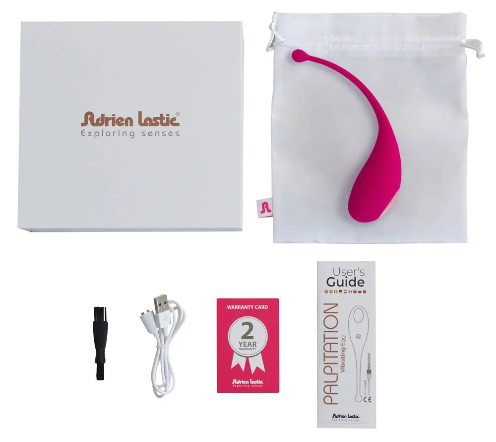 Vibro-ols Adrien Lastic Palpitation — Bluetooth, 9 režīmi Photo 10