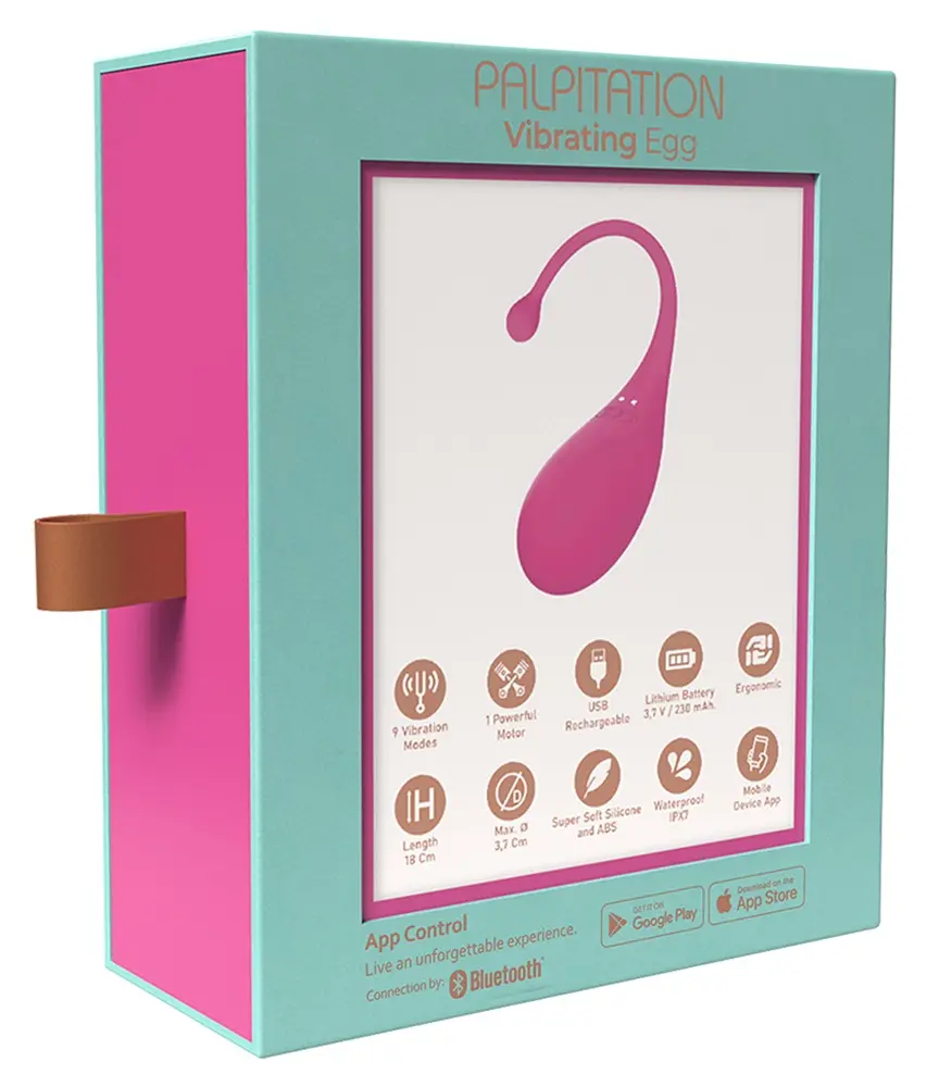 Vibro-ols Adrien Lastic Palpitation — Bluetooth, 9 režīmi Photo 11