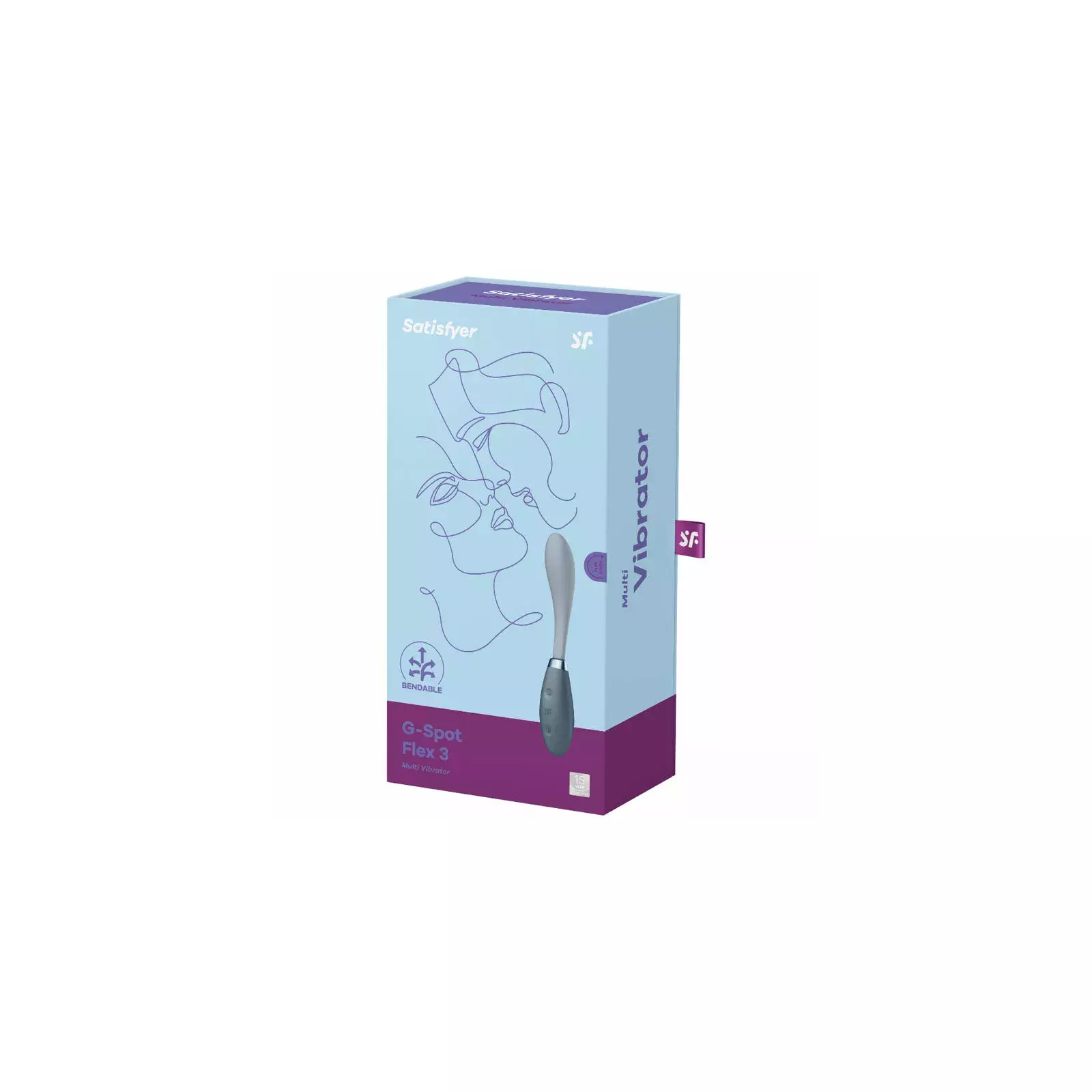 SATISFYER G-SPOT FLEX 3 MULTI VIBRATOR Photo 4