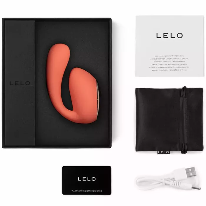 Couples Massager Lelo Ida Wave Coral Photo 6