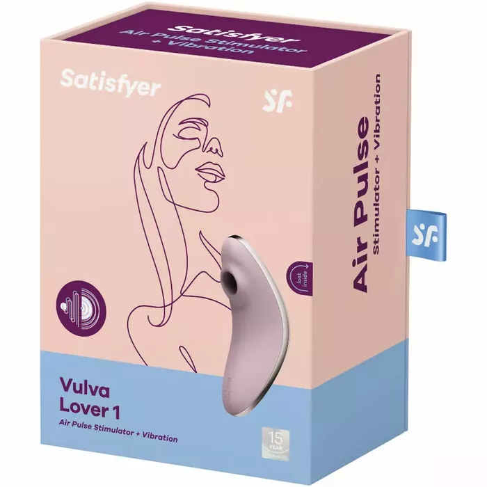 Masieris SATISFYER Vulva Lover 1 — gaisa impulsi un vibrators Photo 4
