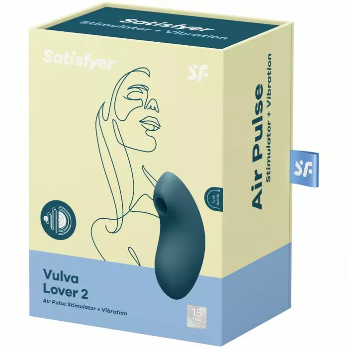 SATISFYER Vulva Lover 2 gaisa impulsu stimulators Photo 4