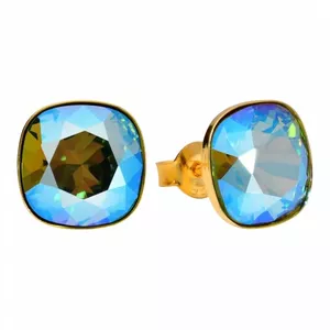 925 Sterling Silver earrings "Glare (Black Diamond Shimmer)" with Crystals From Swarovski™