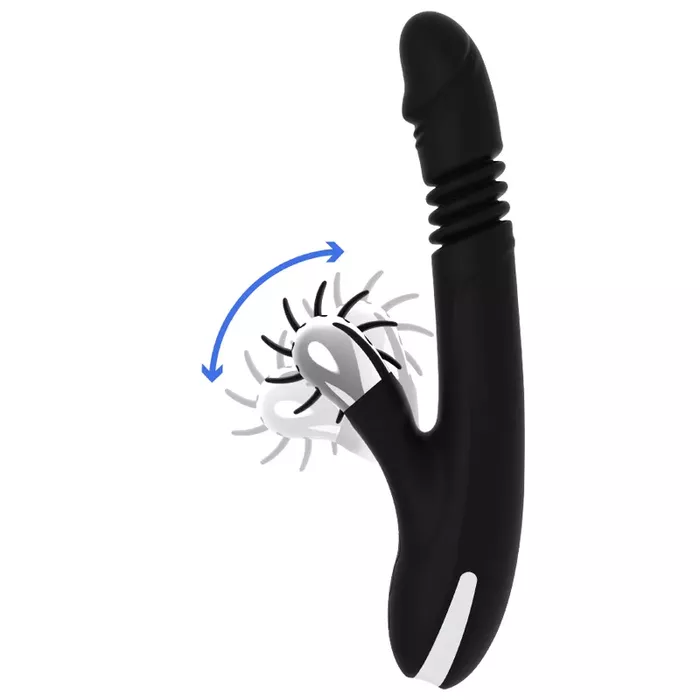 Вибратор black&silver BUNNY REED UP & DOWN VIBE Photo 4