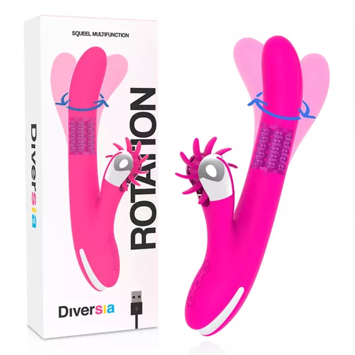 Vibrator diversia+ Bunny Rotation 24 cm Photo 10