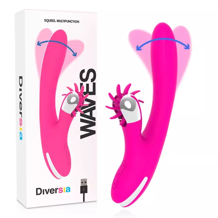 Vibrator diversia+ DIVERSIA - BUNNY WAVES 24 cm Photo 10