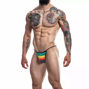 CUT4MEN - G-STRING PROVOCATIVE RAINBOW S