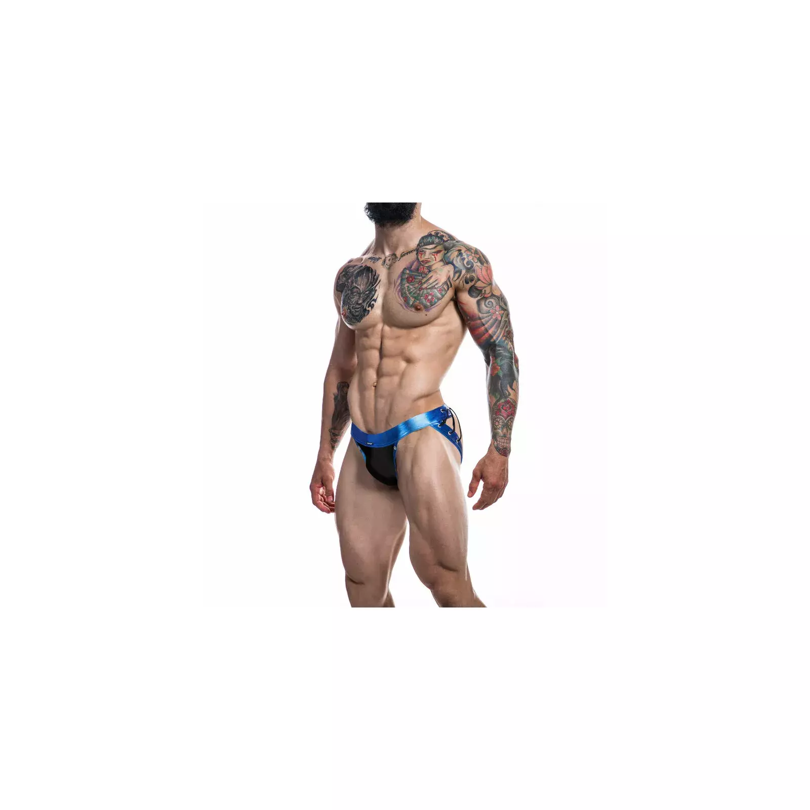 CUT4MEN JOCKSTRAP DESIRE ZILĀ ĀDAS XL Photo 1