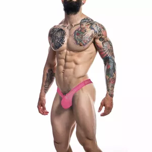 CUT4MEN - POUCH ENHANCING THONG FUCHSIA M