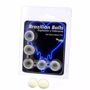 TALOKA - 5 Brazīliešu bumbiņas aukstuma un vibrācijas efekts D-232629