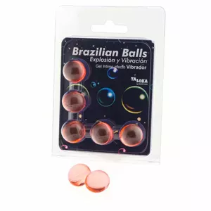 Смазка-гель TALOKA 5 Brazilian Balls с вибрирующим эффектом, D-232632