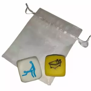DIABLO PICANTE - KAMASUTRA 2 DICE SET FOR BOYS POSTURE + PLACE, D-232548