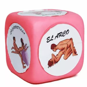 DIABLO PICANTE - SUPER LARGE KAMASUTRA DICE PINK, D-232555