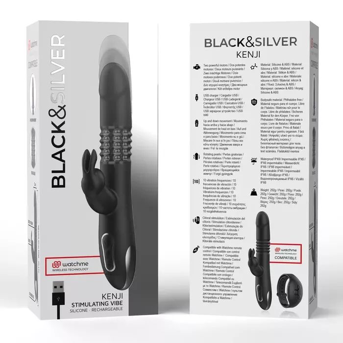 Personal massager black&silver WatchMe Photo 7