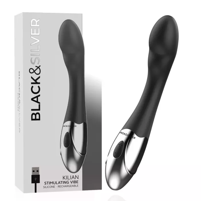 Вибратор black&silver KILIAN STIMULATING VIBE Photo 8