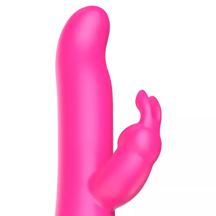 Vibrator happy loky Pluto Rabbit — silicone dual-action Photo 6