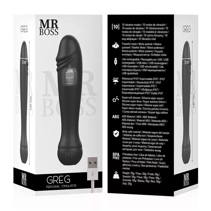 mr. boss GREG personīgais stimulators — kompakts vibrators Photo 6