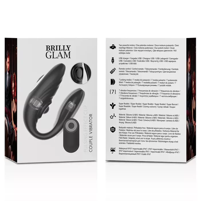 Вибратор с пультом Brilly Glam D-232445 Photo 7
