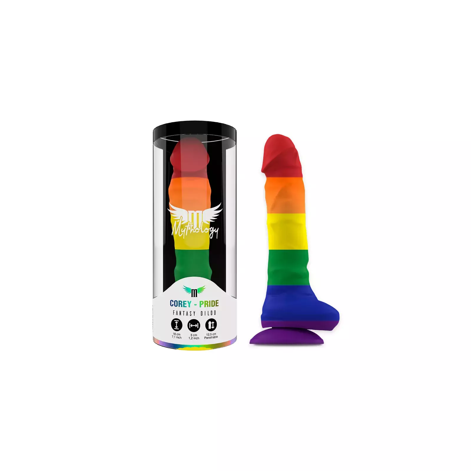 Masturbators MYTHOLOGY COREY PRIDE DILDO M Photo 2