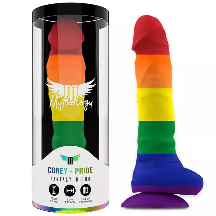 Силиконовый фаллоимитатор mythology fantasy COREY PRIDE M Photo 2