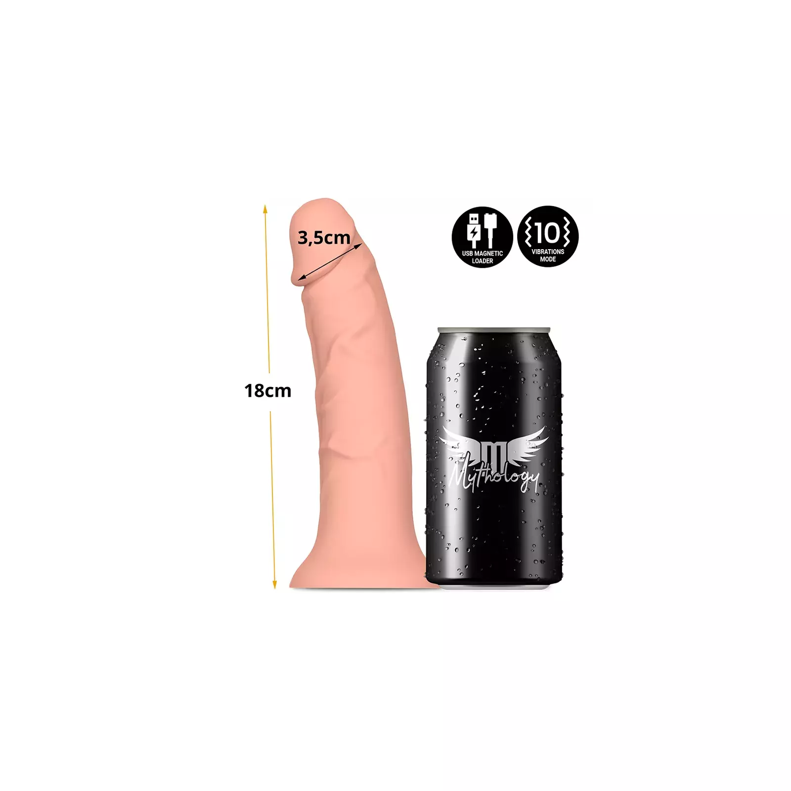 Vibrators MYTHOLOGY ASHER ORIGINAL DILDO S Photo 5