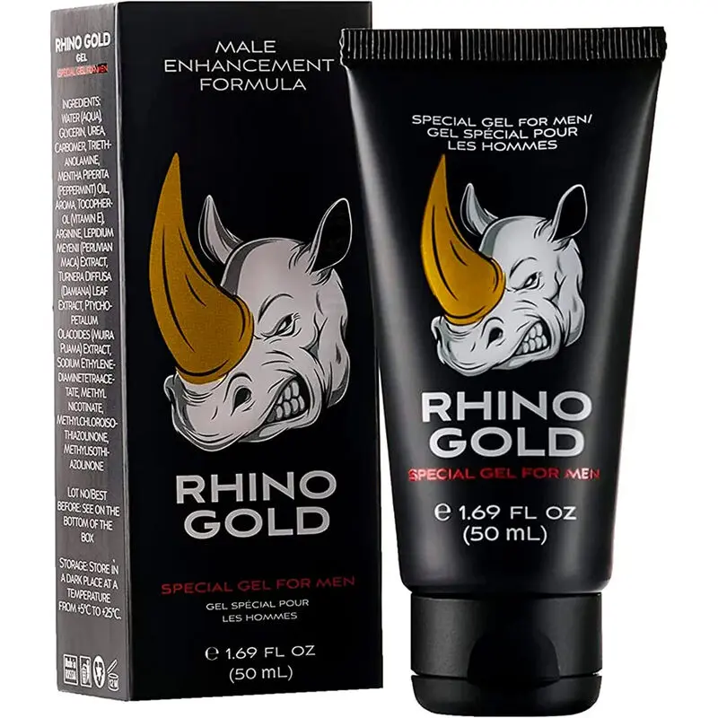 RHINO GOLD Special Gel for Men — topical gel 50 ml Photo 2