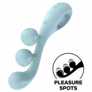 Vibrator Satisfyer Tri Ball 2 Multi Vibrator Blue Silicone