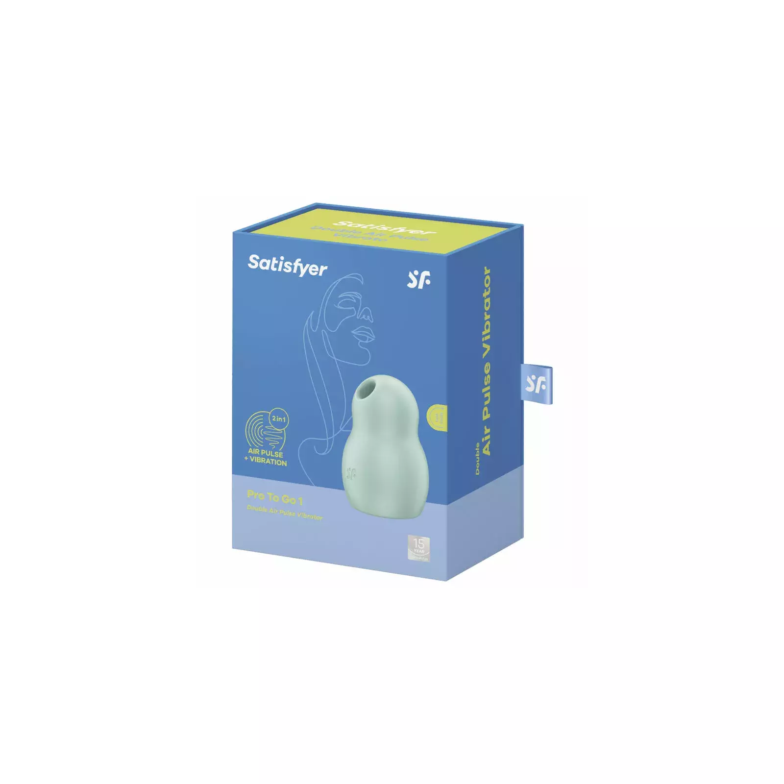 SATISFYER - PRO TO GO 1 Gaisa Pulsa Stimulators Photo 4