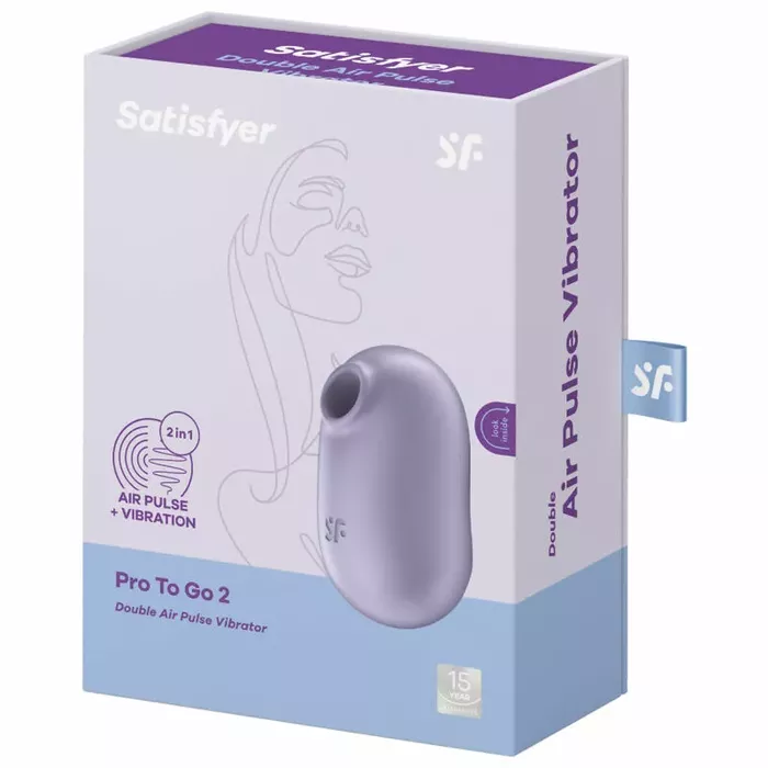Satisfyer Pro To Go 2 — dubultais stimulators un vibrators Photo 5