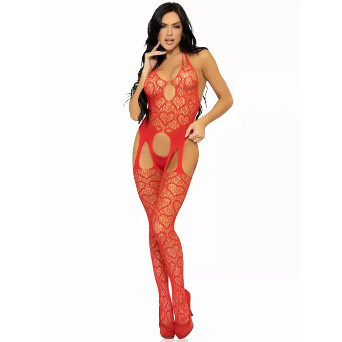 Бодистокинг LEG AVENUE Net Suspender One Size Photo 4