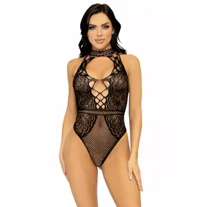 Leg Avenue 89307_00122 lingerie set/bodysuit Black