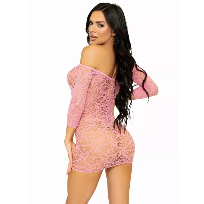 Мини-платье LEG AVENUE Heart Net Photo 2