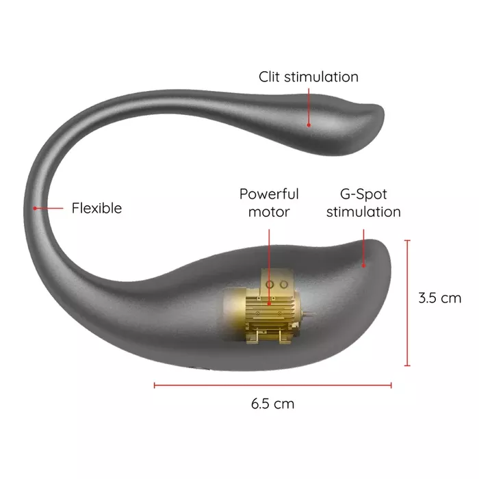 Vibrating egg ONINDER Nairobi — app-controlled Photo 4