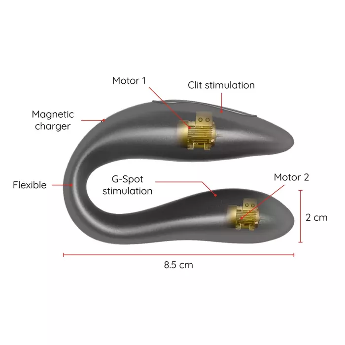 ONINDER LISBOA G-Spot & Clitoris Stimulator Photo 4