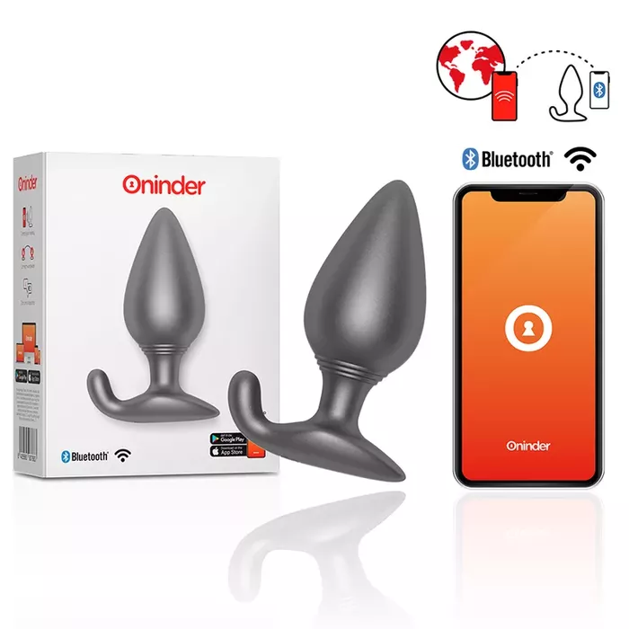 Anal plug ONINDER RIO vibrating silicone Photo 2